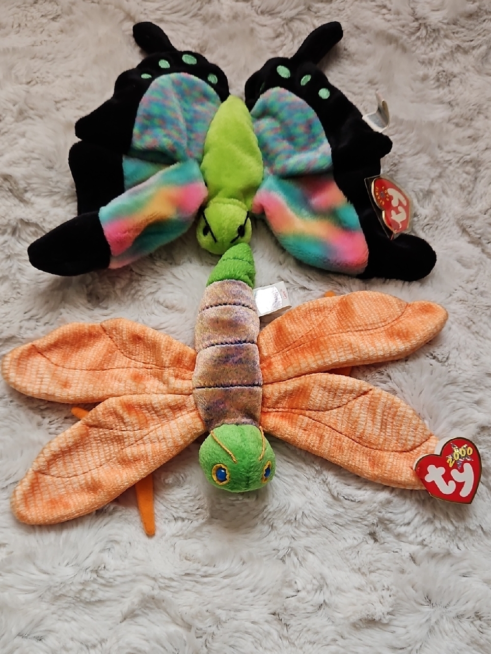Lot Of 18 Beanie Babies almost 5 Pounds! Niles ChubbyII Snort Scoop Swoop +More - Picture 4 of 15